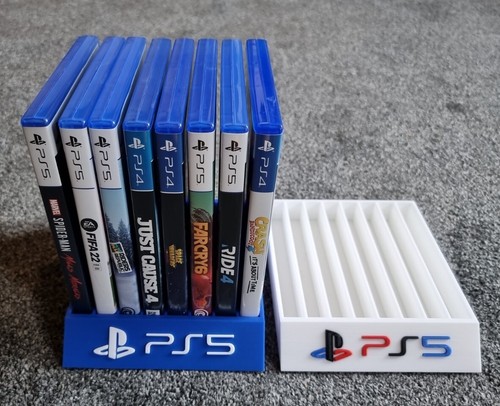 Playstation games stand - games,