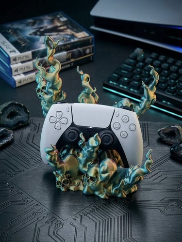 Iridescent skull controller - iridescent,