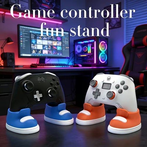 Game controller shoe - shoe, stand