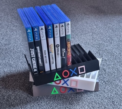 Playstation games stand - games,