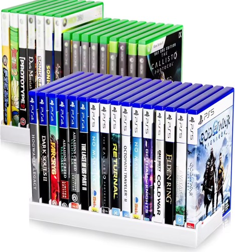 Video game storage - game, holder